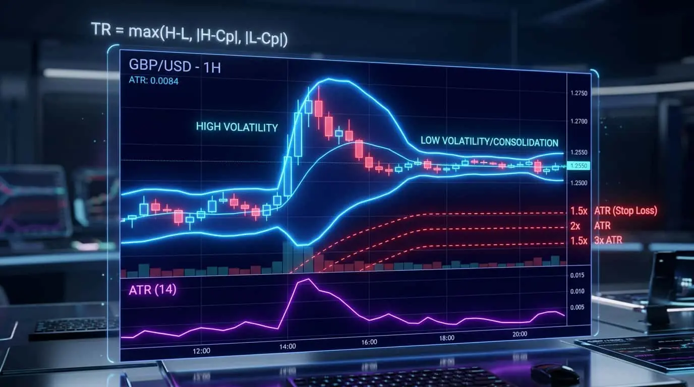 ATR (Average True Range) — trading education article
