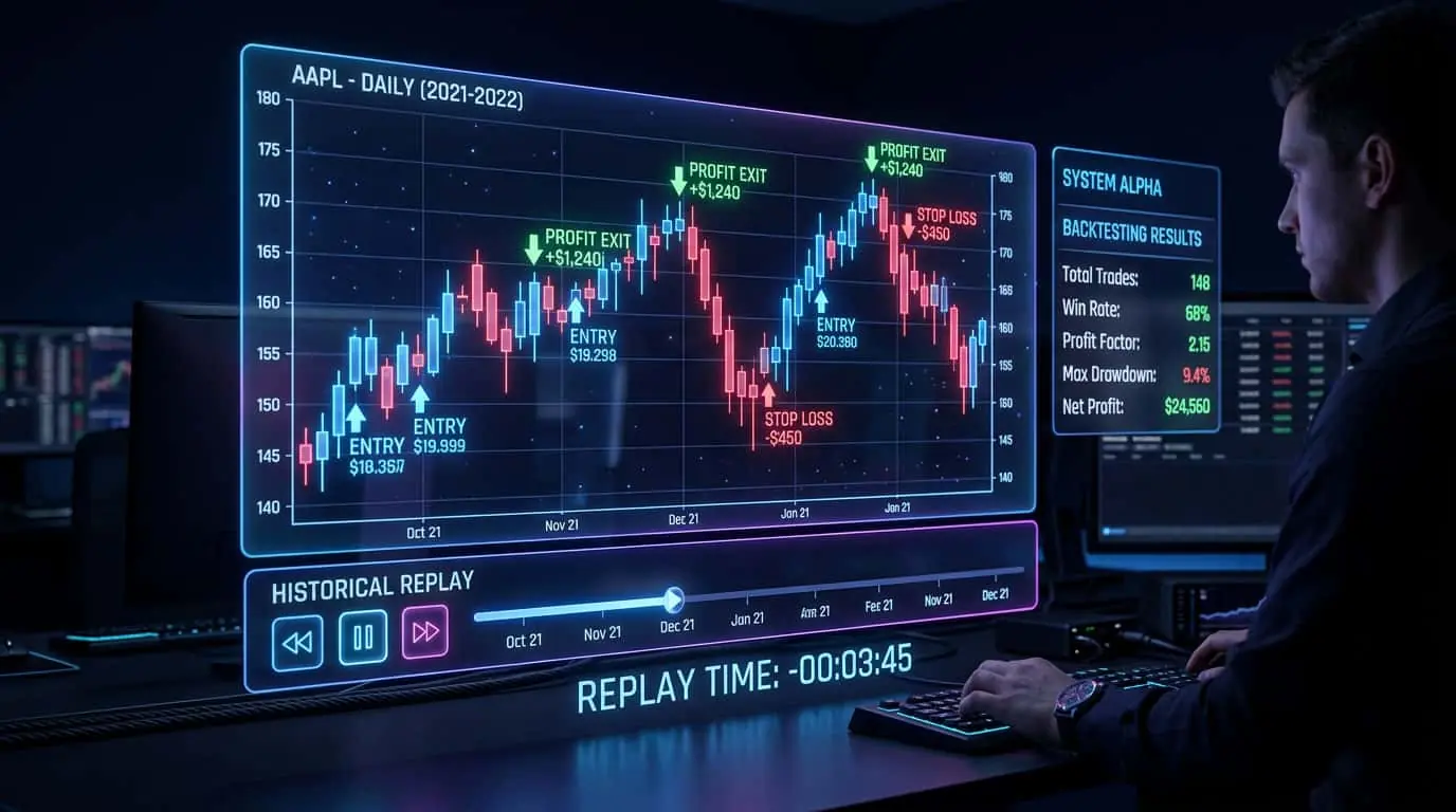 Backtesting — trading education article