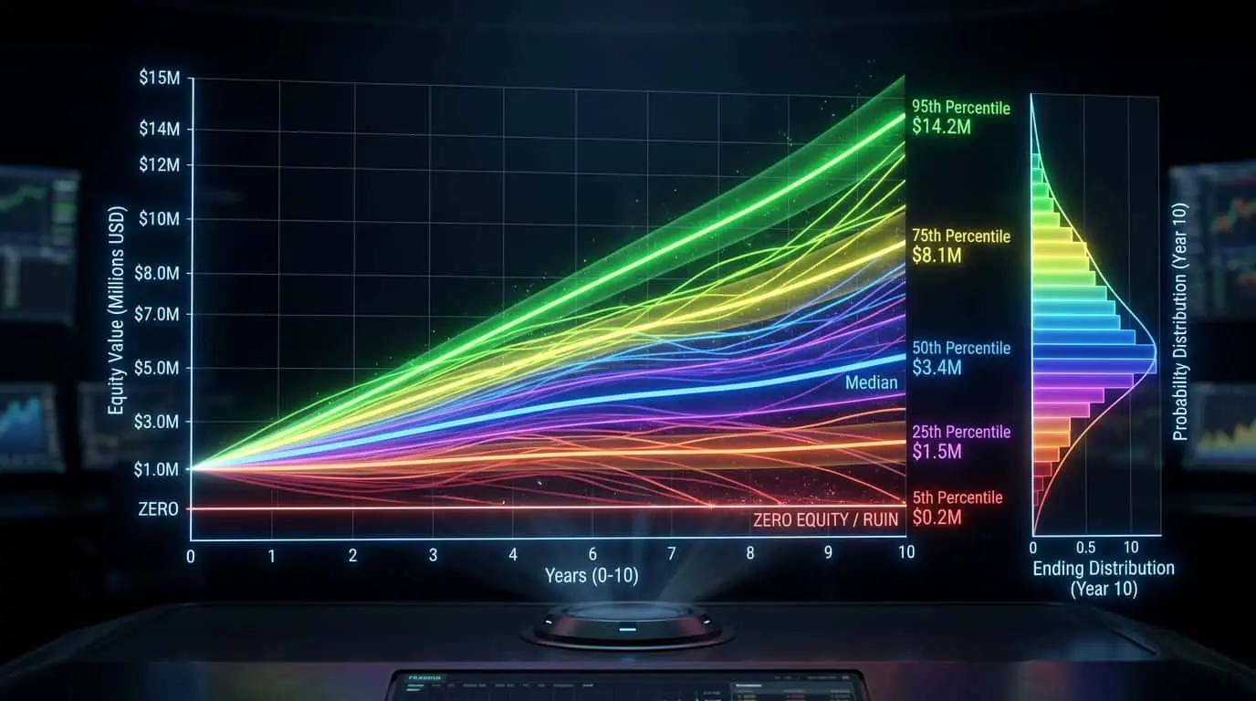 Monte Carlo Simulation — trading education article