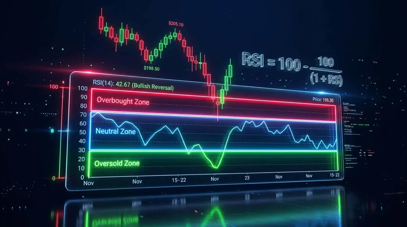 RSI (Relative Strength Index) — trading education article